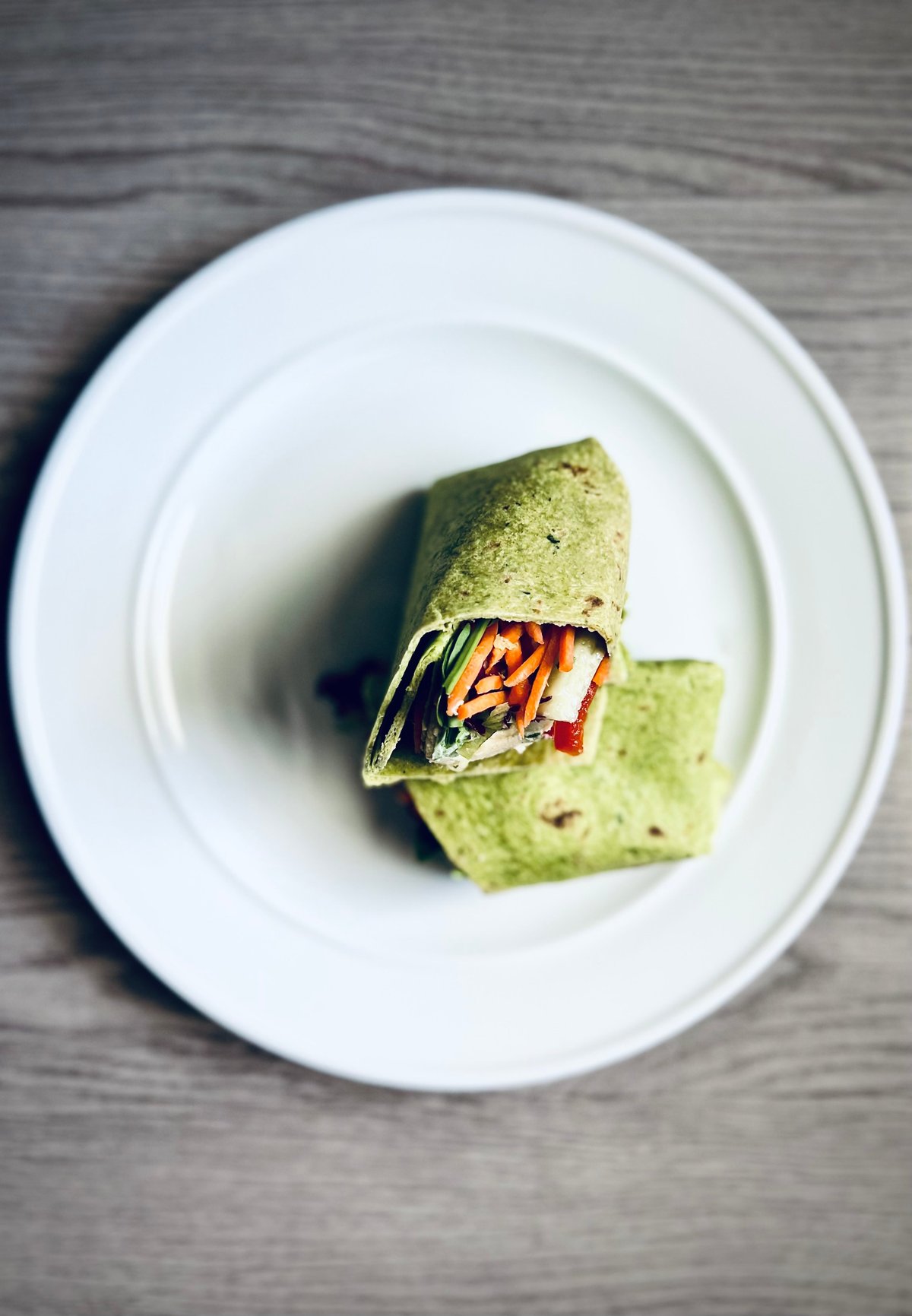 Spinach Breakfast Wrap